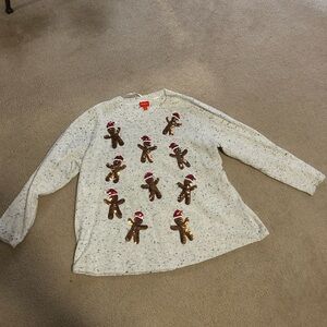 Festive Gingerbread womans Sweater